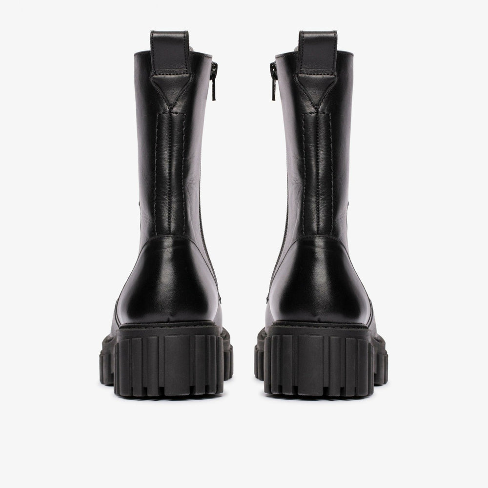 Page Lace Boot Black Leather | Clarks Sale