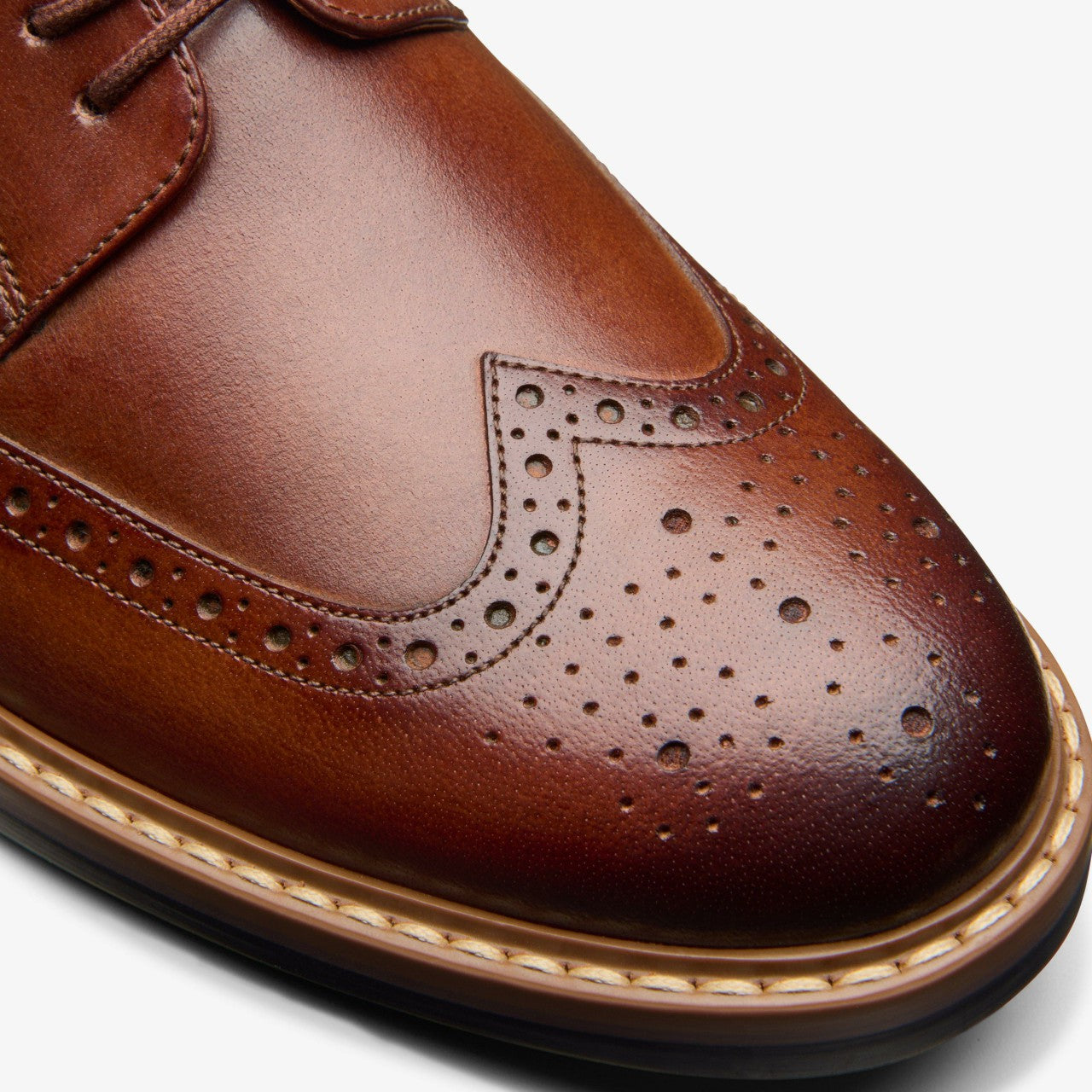 Aldwin Limit Brogue Mid Tan Leather | Clarks For Sale