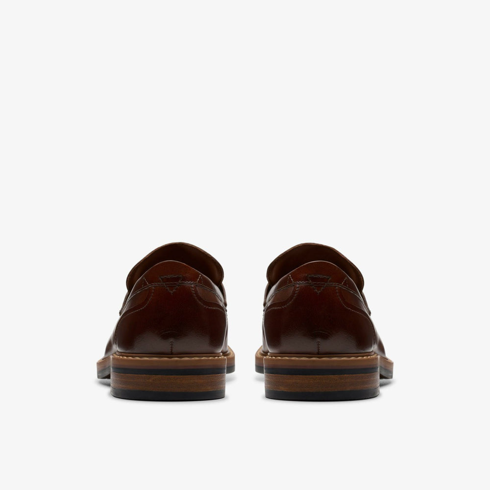 Aldwin Step Loafer Mid Tan Leather | Clarks For Sale