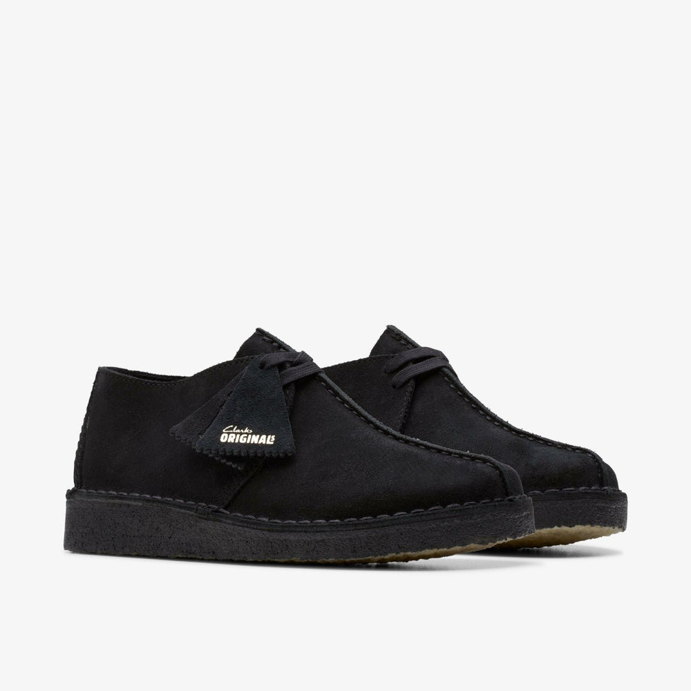 Desert Trek Black Suede | Clarks