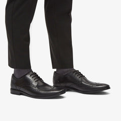 Brandon Limit Brogue Black Leather | Clarks