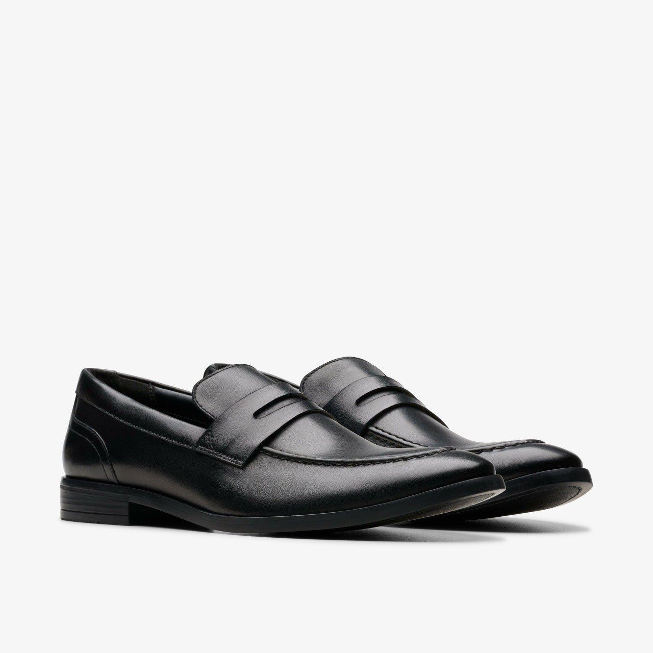 Brandon Step Loafer Black Leather | Clarks Onsale