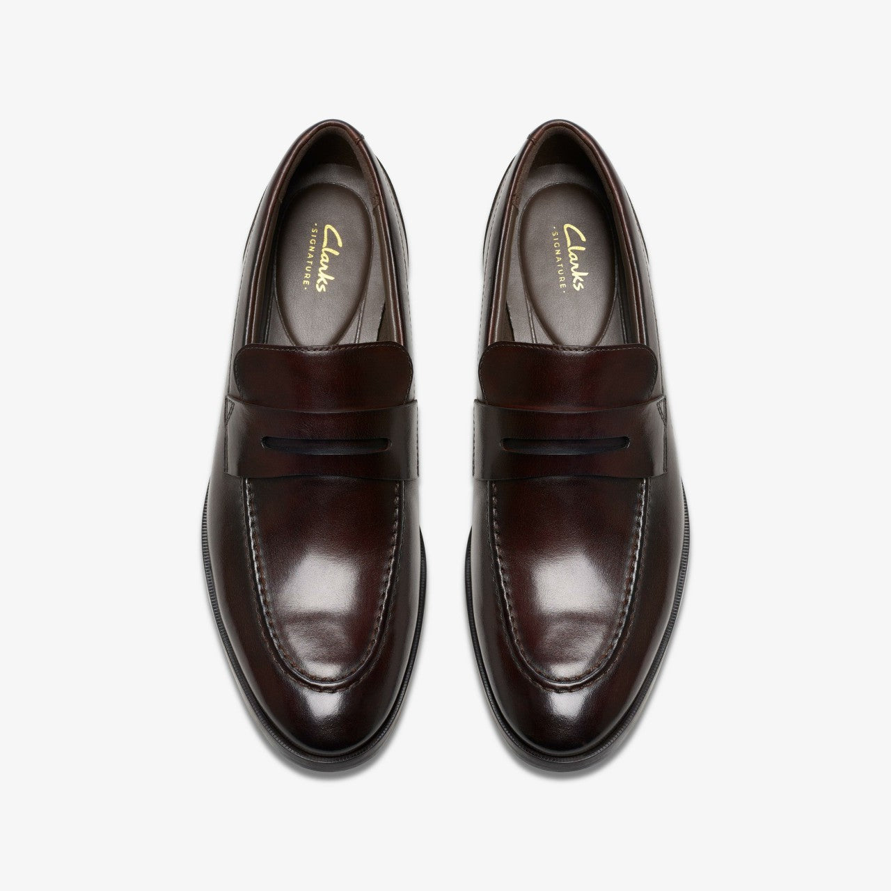 Brandon Step Loafer Dark Brown Leather | Clarks US