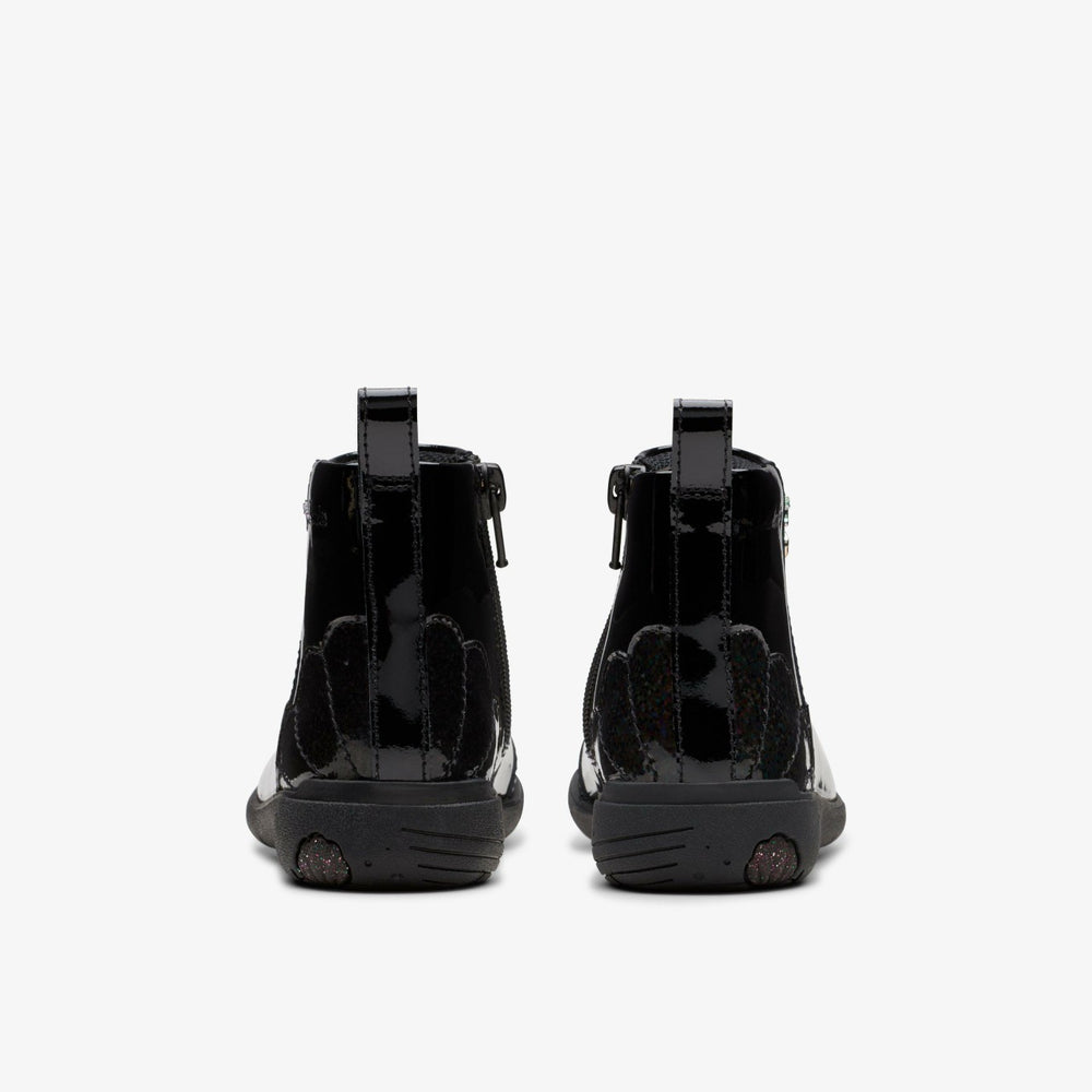 Relda Glow Kid Black | Clarks US