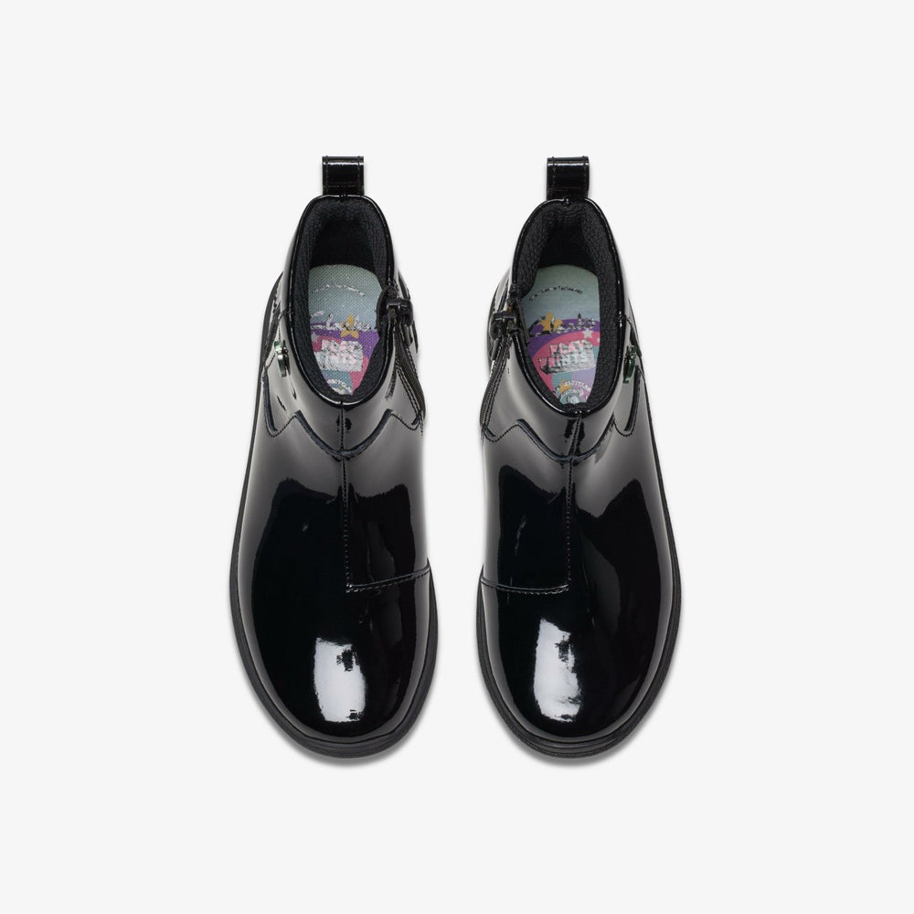 Relda Glow Kid Black | Clarks US