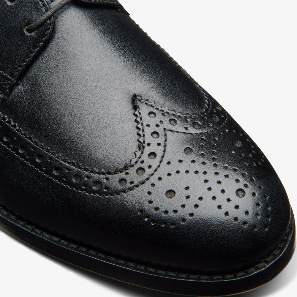 Craft James Tip Brogue Black Leather | Clarks Onsale