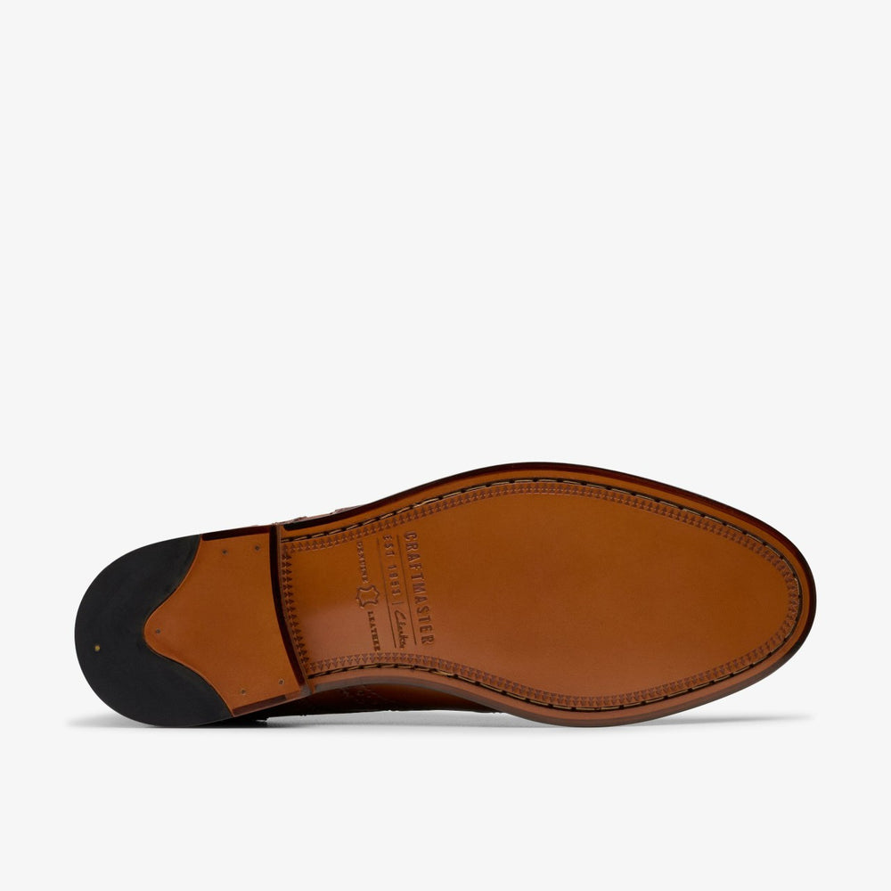 Craft James Tip Brogue Mid Tan Leather | Clarks For Sale