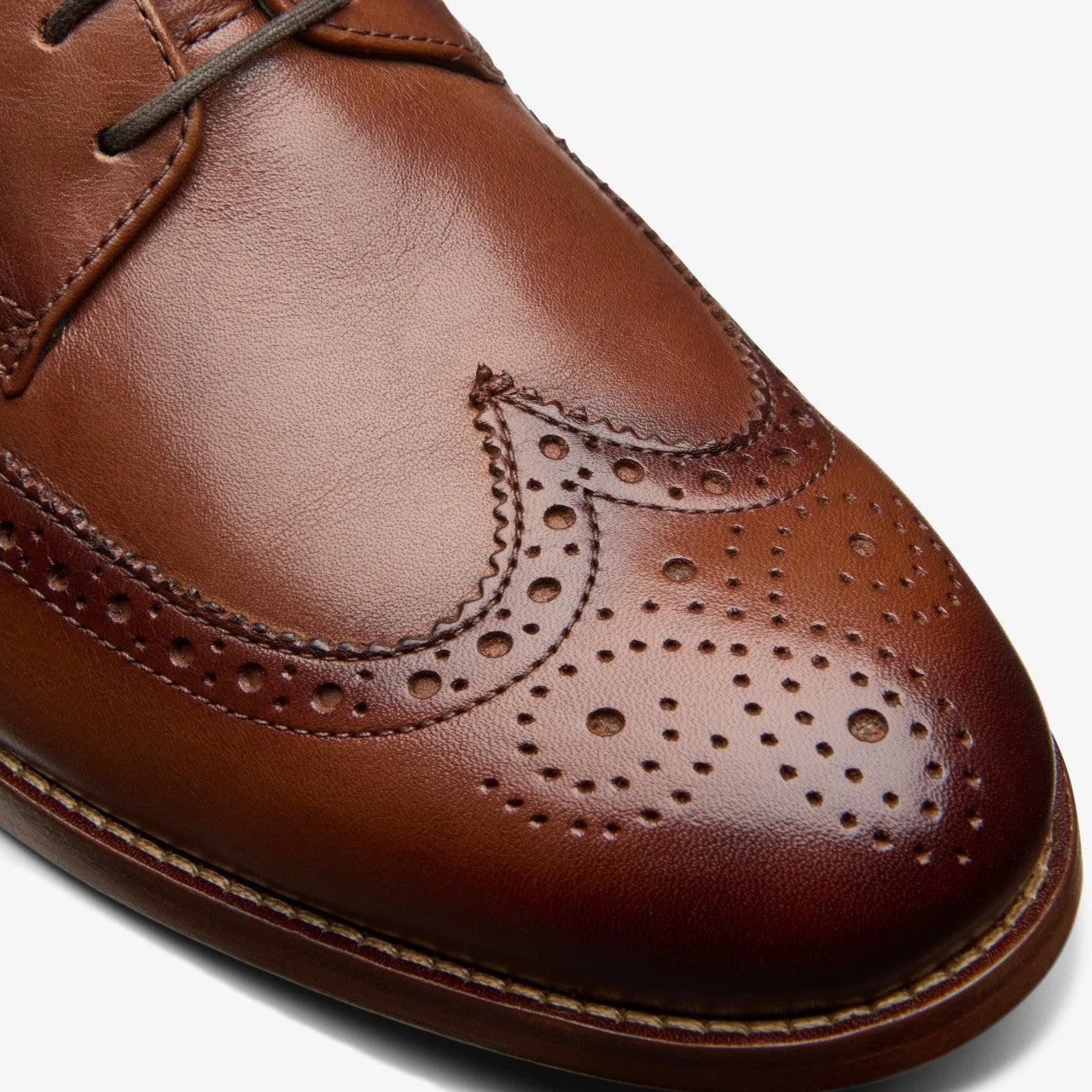 Craft James Tip Brogue Mid Tan Leather | Clarks For Sale