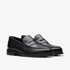 Craft James Lo Loafer Black Leather | Clarks Sale
