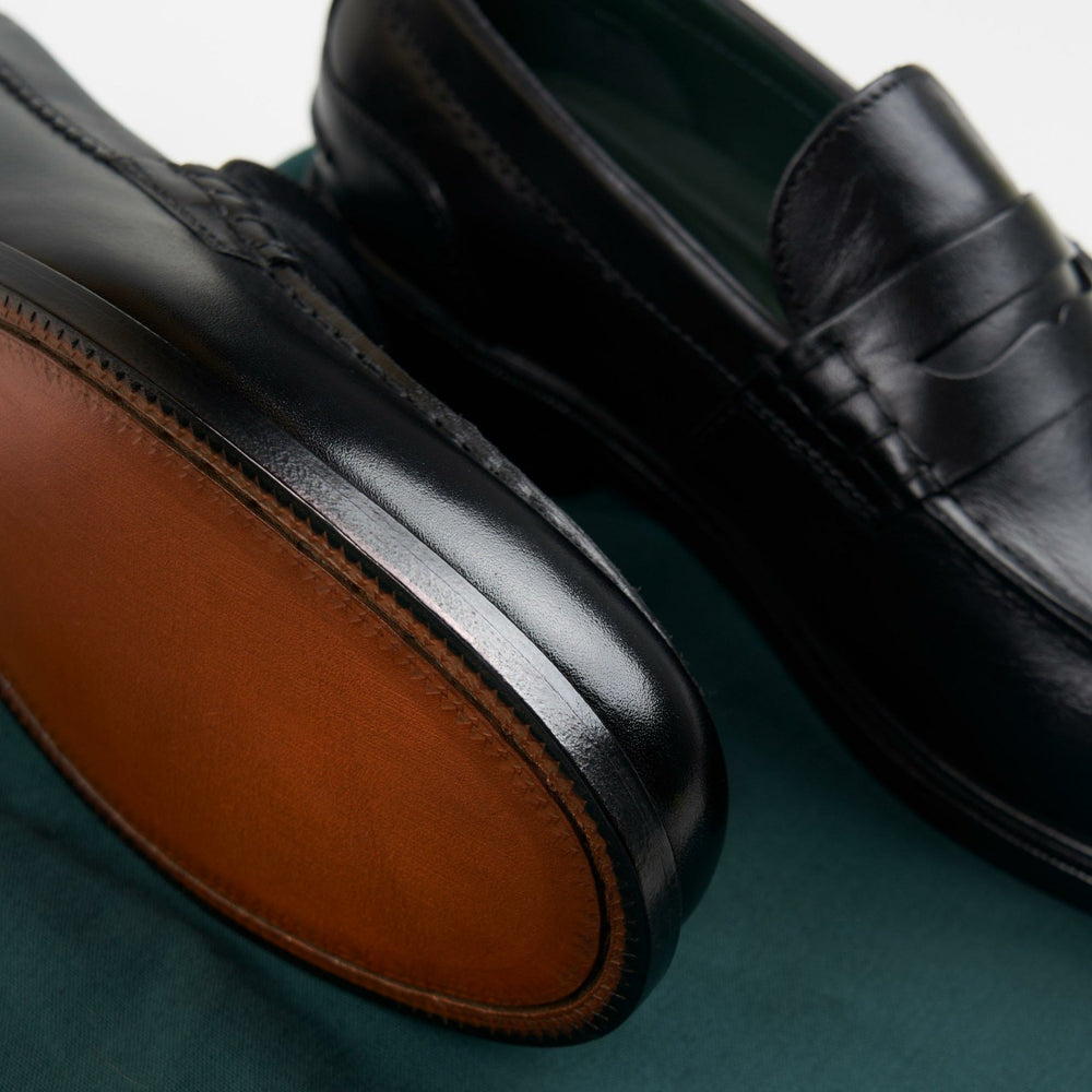 Craft James Lo Loafer Black Leather | Clarks Sale