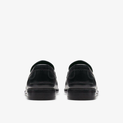 Craft James Lo Loafer Black Leather | Clarks Sale