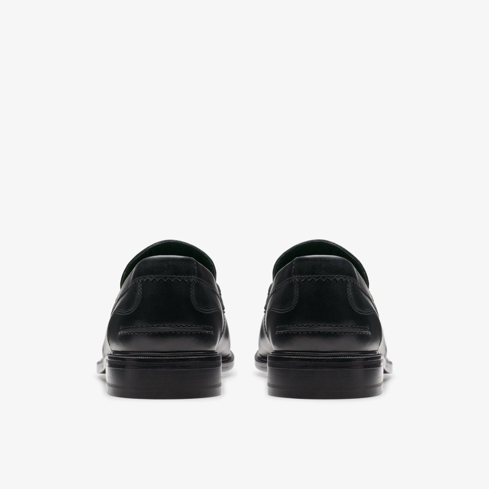 Craft James Lo Loafer Black Leather | Clarks Sale