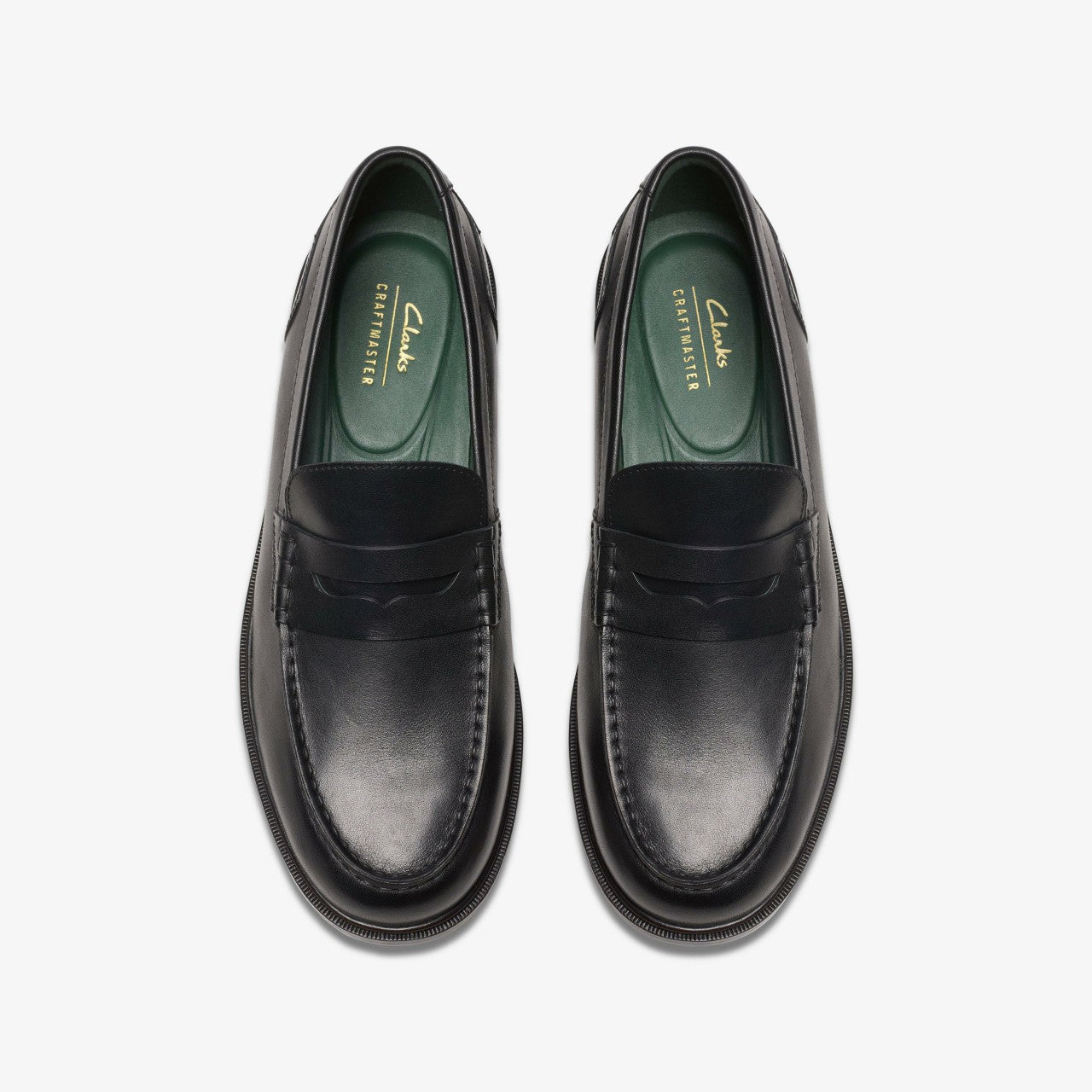 Craft James Lo Loafer Black Leather | Clarks Sale