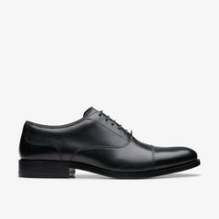 Craft James Cap Black Leather | Clarks Discount
