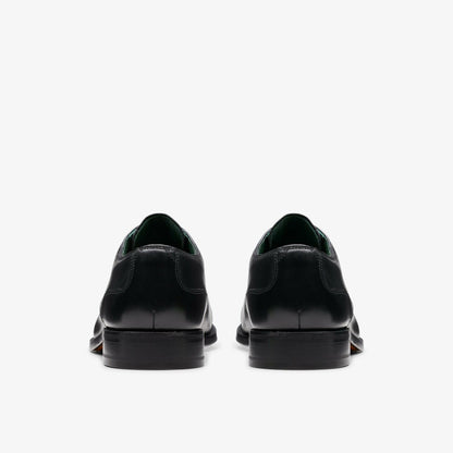 Craft James Cap Black Leather | Clarks Discount