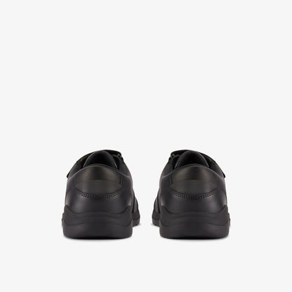 Daze Step 2 Youth Black Leather | Clarks US