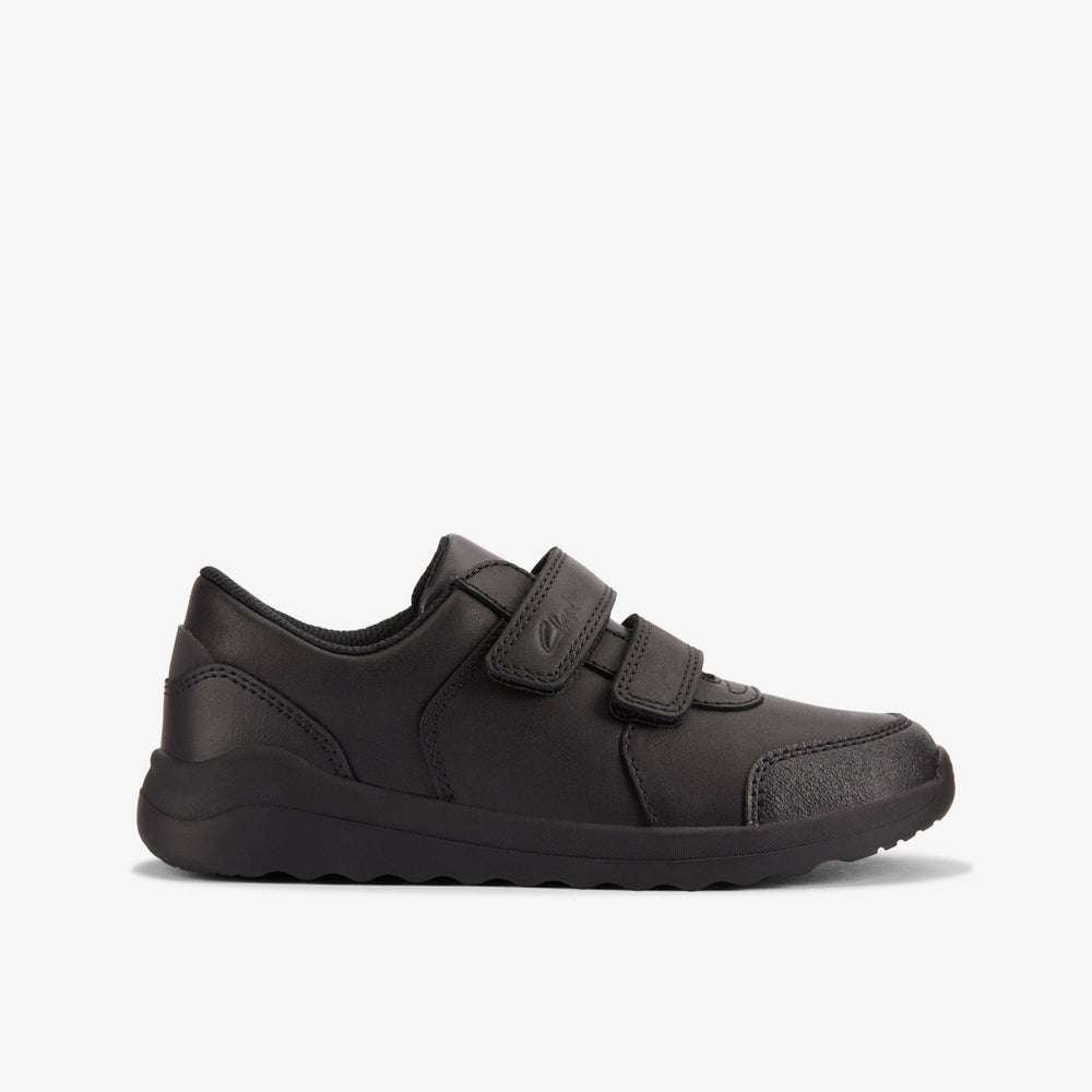 Daze Step 2 Kid Black Leather | Clarks