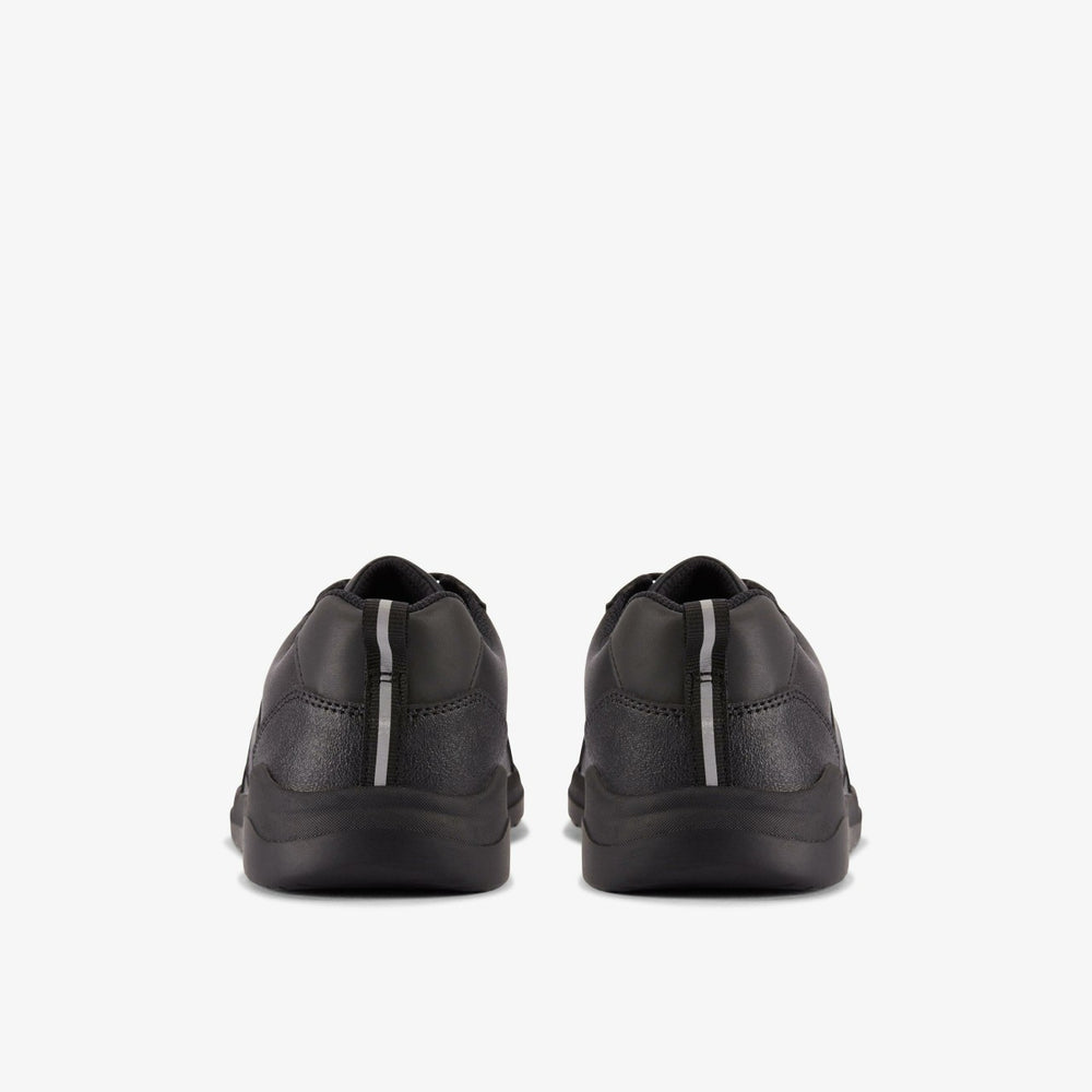 Daze Loop 2 Youth Black Leather | Clarks Discount