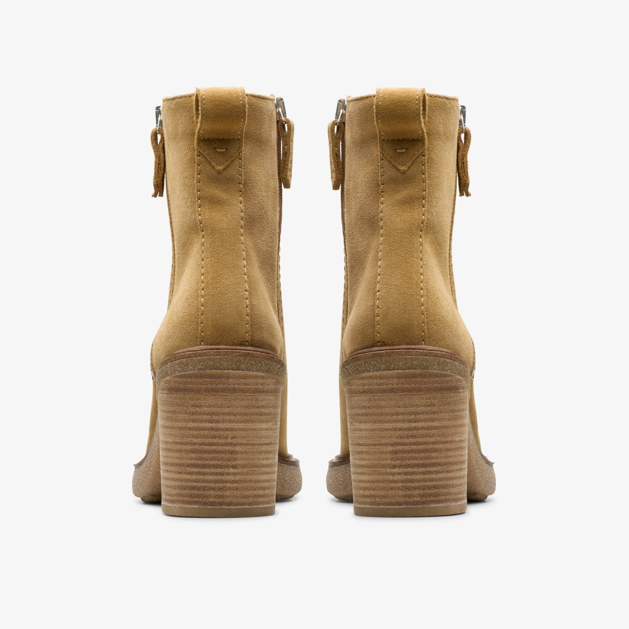 Cassiano Zip Ankle Boot Light Tan Suede | Clarks Onsale