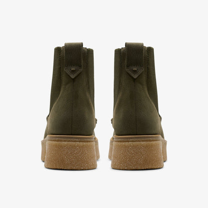 Linoso Top Ankle Boot Dark Green Nubuck | Clarks US