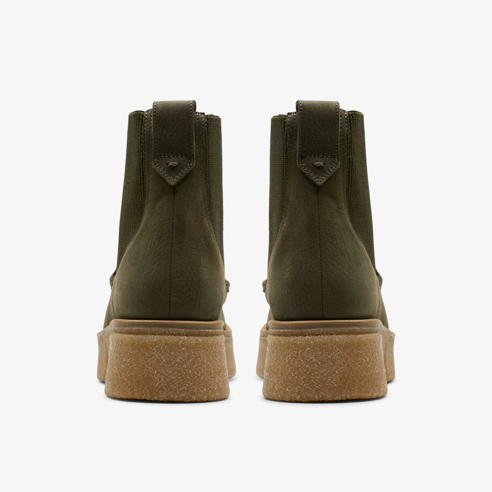 Linoso Top Ankle Boot Dark Green Nubuck | Clarks US
