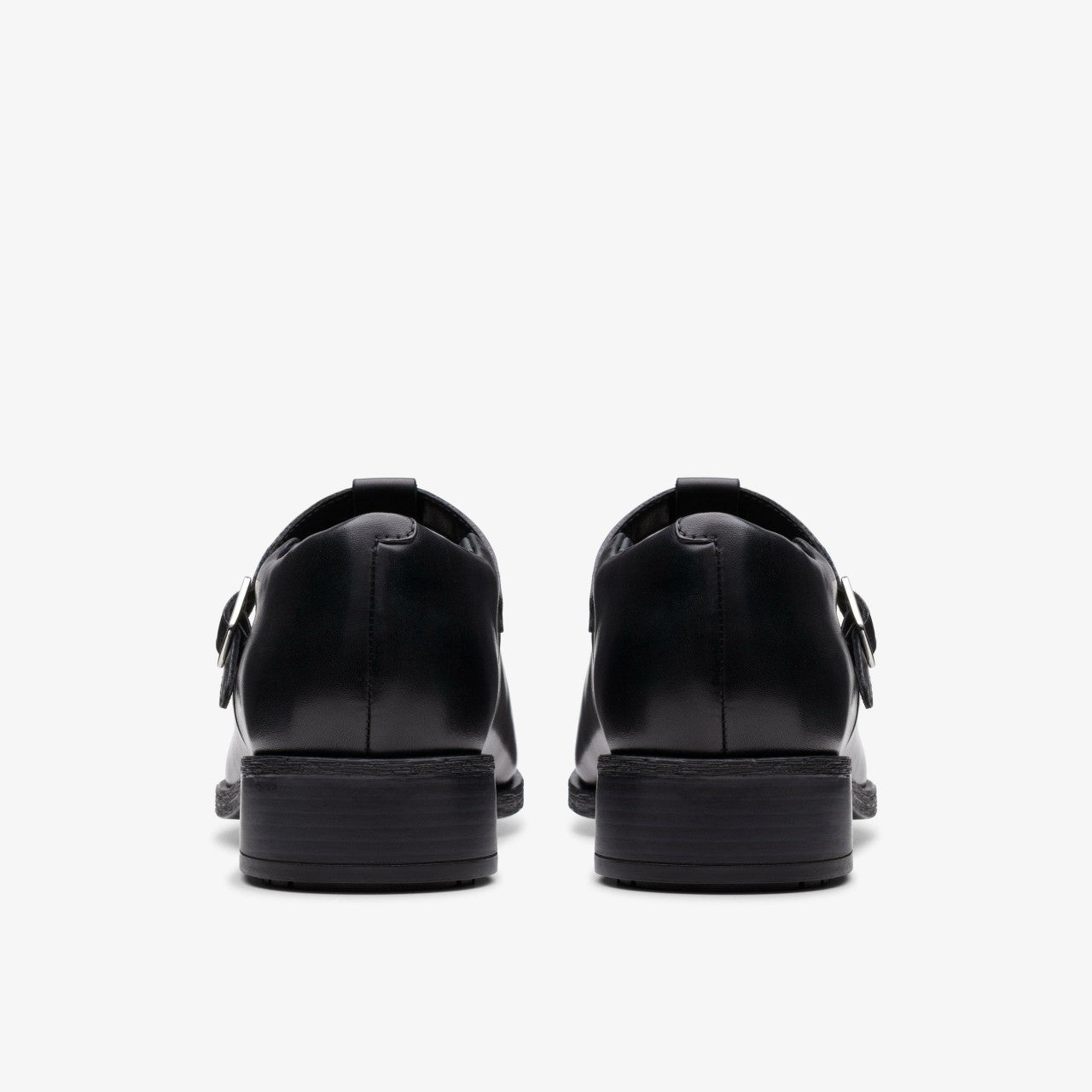 Havisham Bar Black Leather | Clarks
