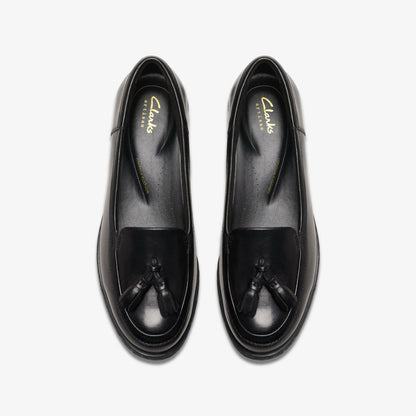 Havisham Edge Loafer Black Leather | Clarks Onsale