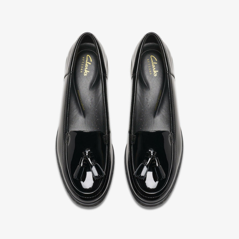 Havisham Edge Loafer Black Patent | Clarks Sale