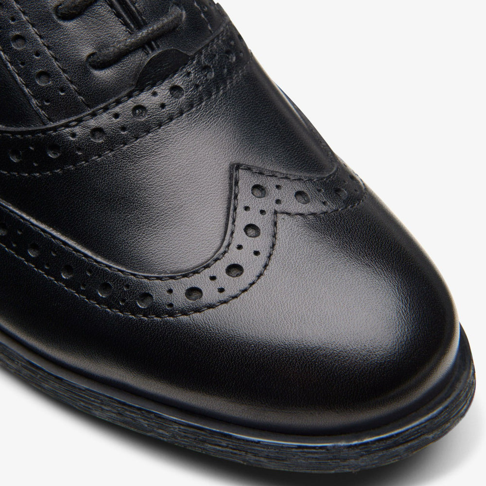 Havisham Oak Black Leather | Clarks Onsale