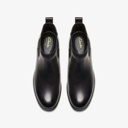 Havisham Top Ankle Boot Black Leather | Clarks US