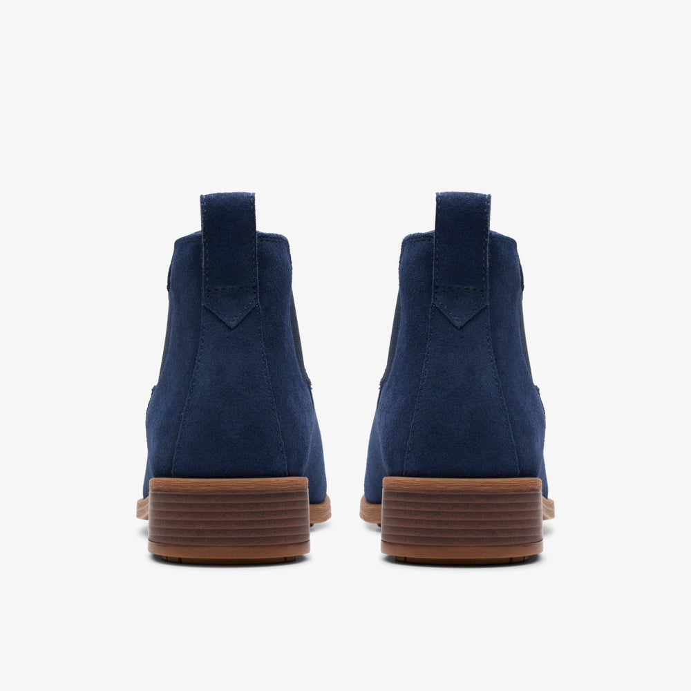 Havisham Top Ankle Boot Navy Suede | Clarks Discount