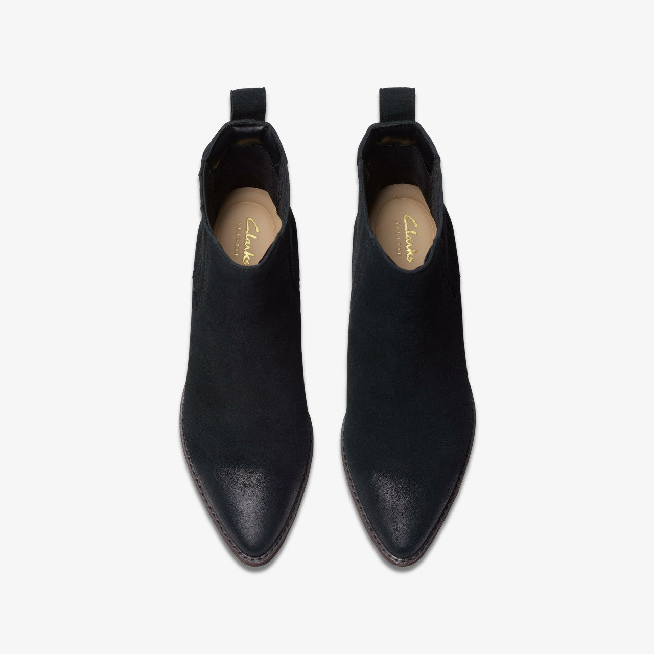 Morzine Top Ankle Boot Black Suede | Clarks US