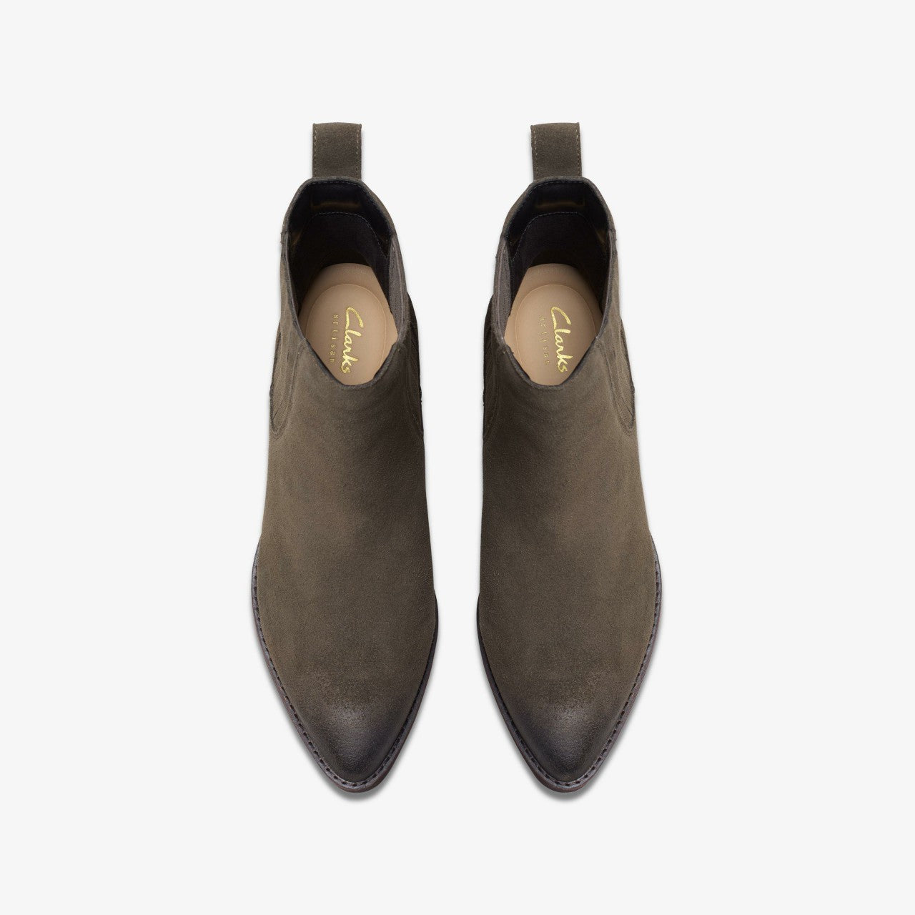 Morzine Top Ankle Boot Mole Grey Suede | Clarks Sale