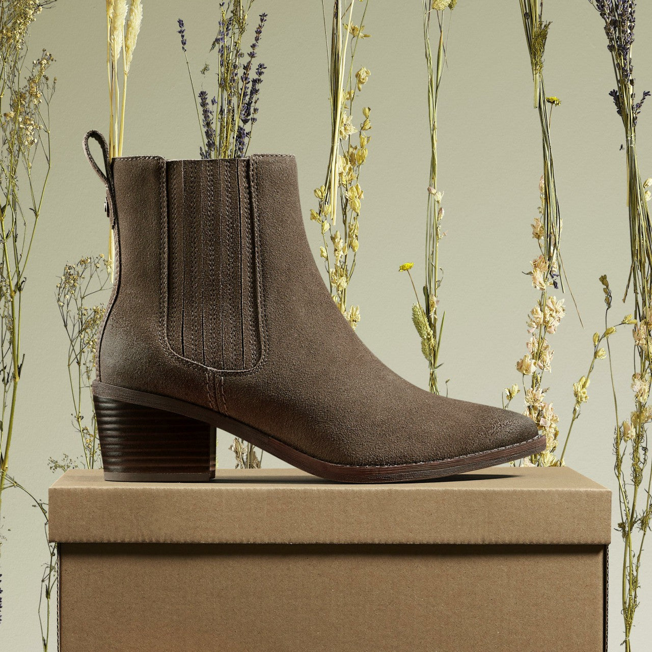 Morzine Top Ankle Boot Mole Grey Suede | Clarks Sale