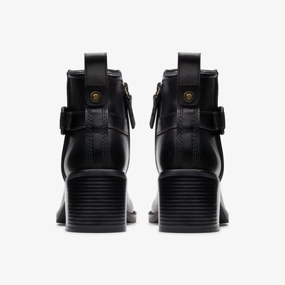 Chamberly Trim Black Leather | Clarks US