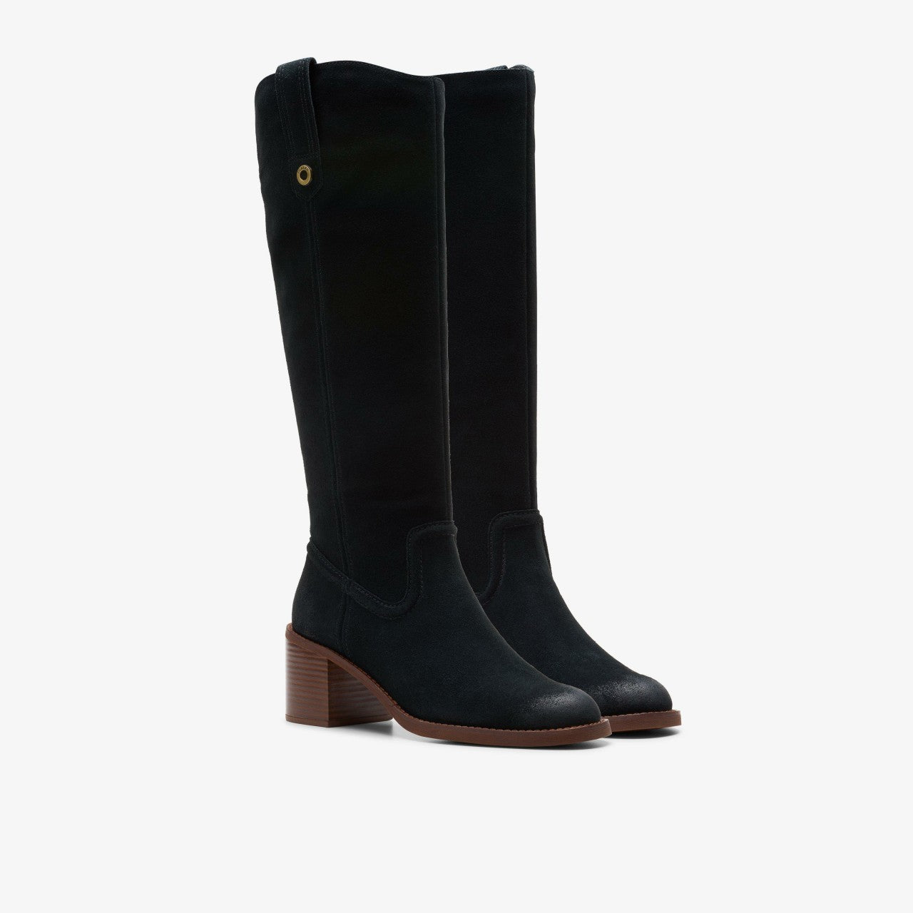 Chamberly Up Black Suede | Clarks For Sale