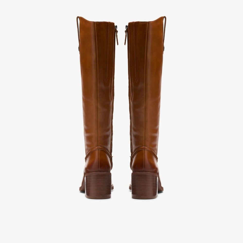 Chamberly Up Mid Tan Leather | Clarks US