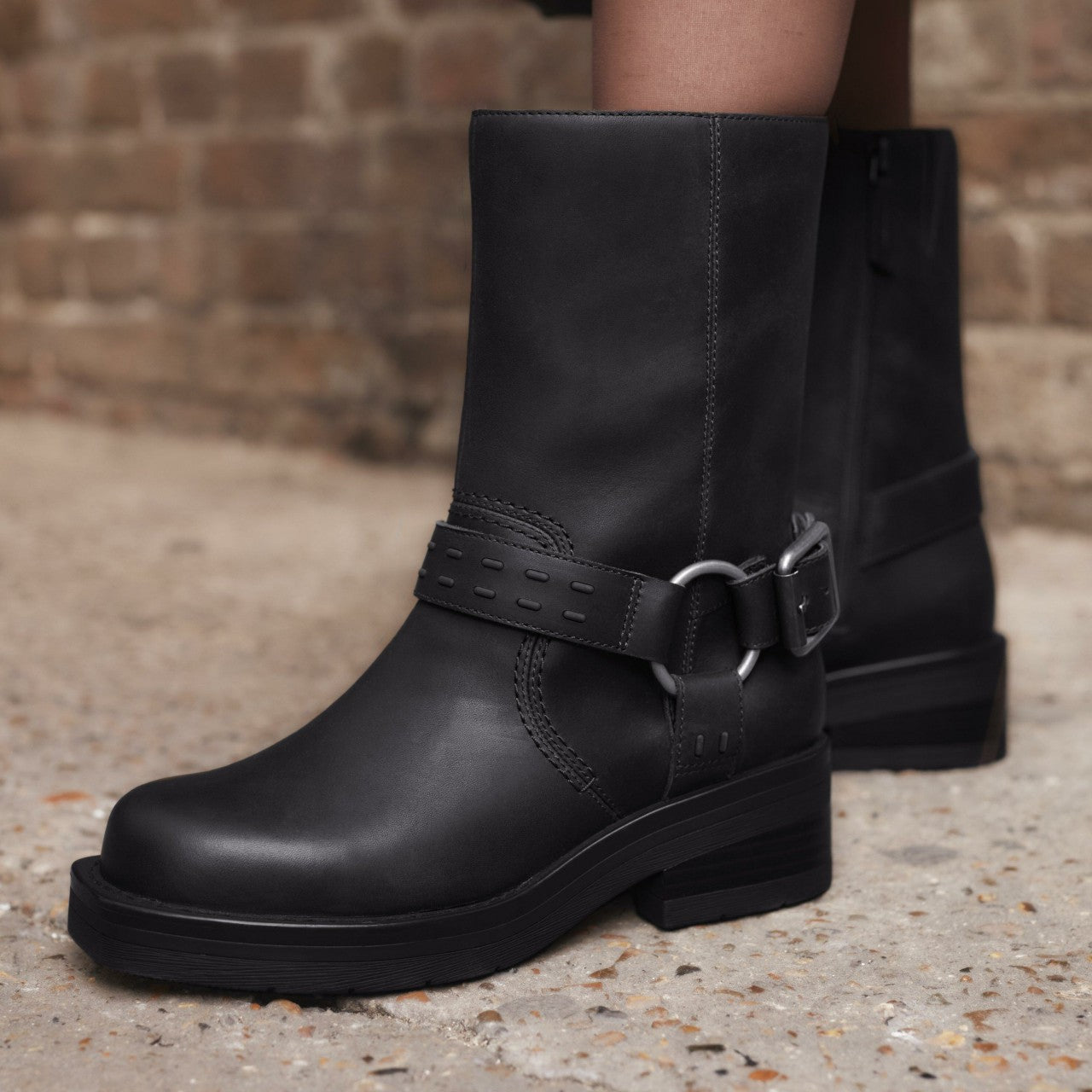 Rebelle Up Black Leather | Clarks Sale