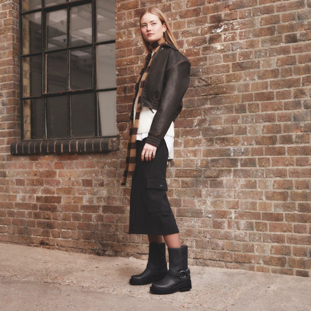 Rebelle Up Black Leather | Clarks Sale