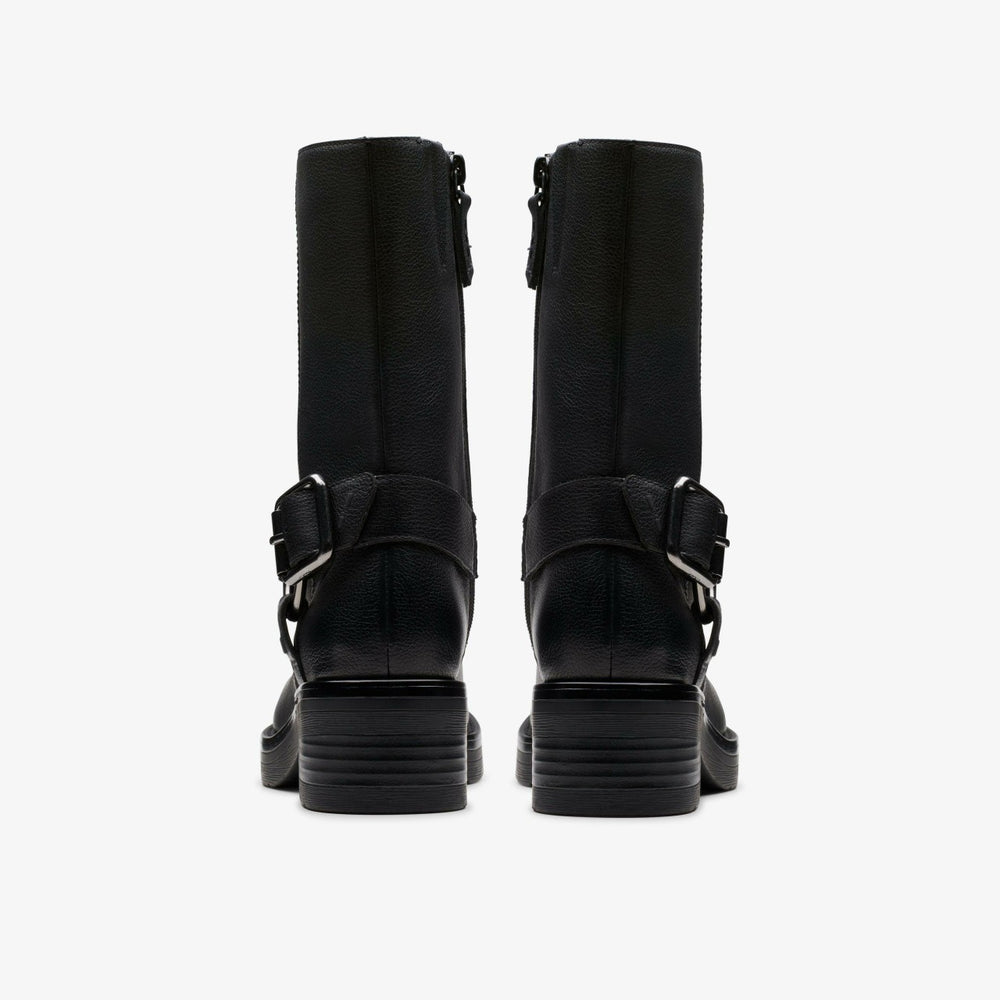 Rebelle Up Black Leather | Clarks Sale