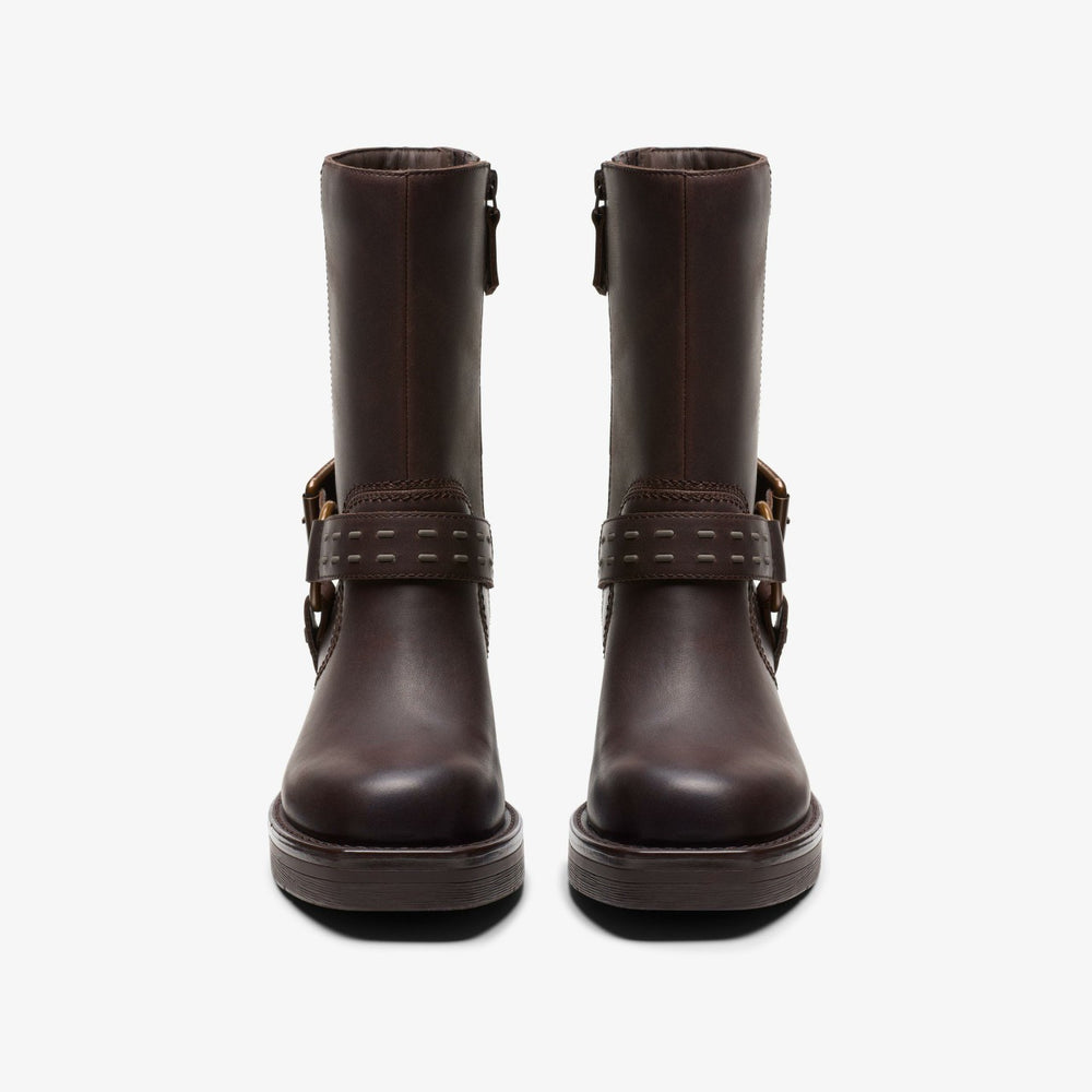 Rebelle Up Walnut Leather | Clarks Onsale