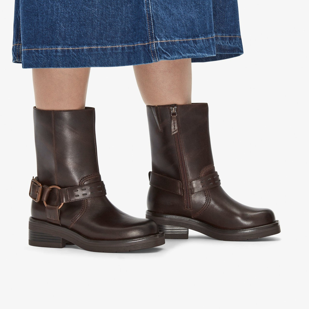 Rebelle Up Walnut Leather | Clarks Onsale