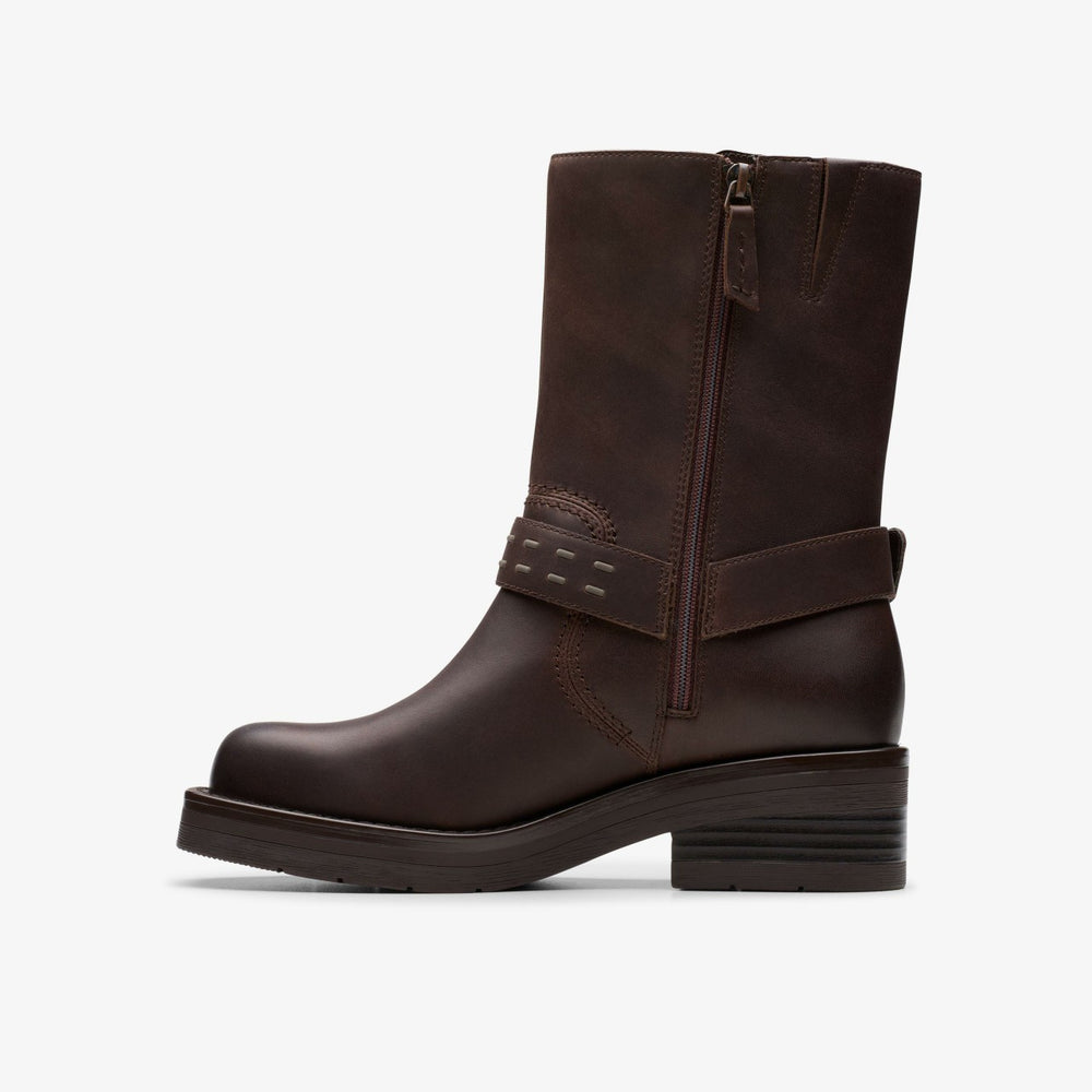 Rebelle Up Walnut Leather | Clarks Onsale