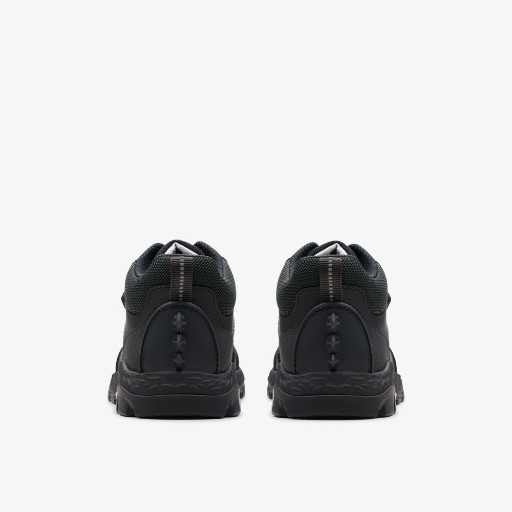 Steggy 2 Glow Kid Black Leather | Clarks US
