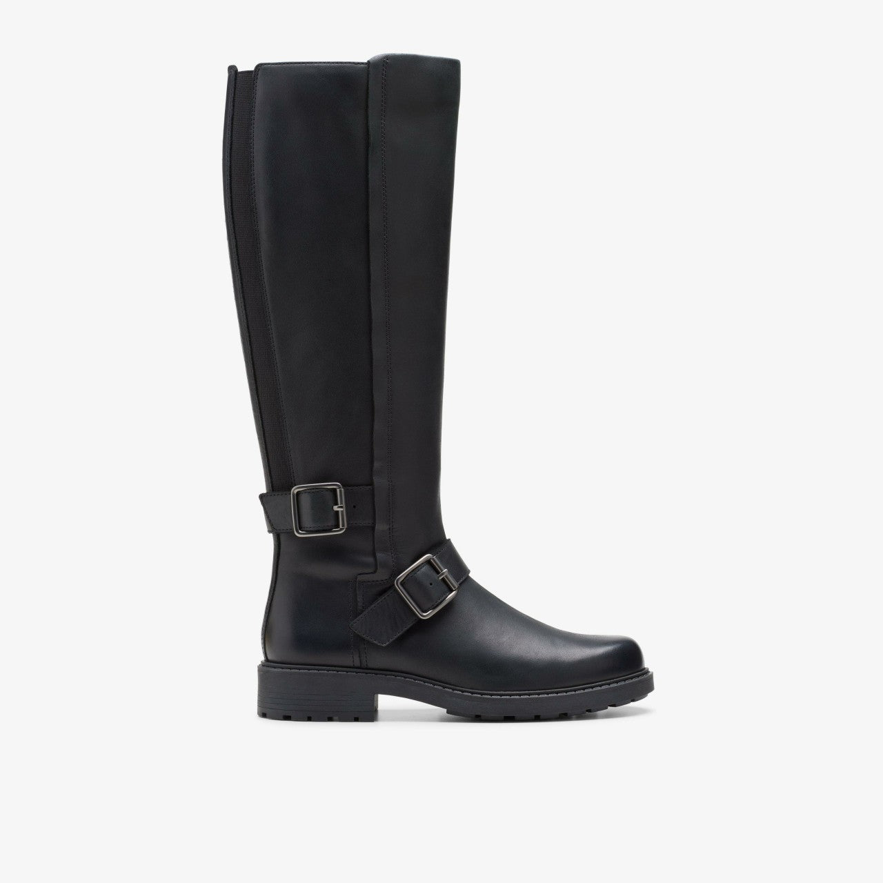 Orinoco2 Tall Black Leather | Clarks Onsale