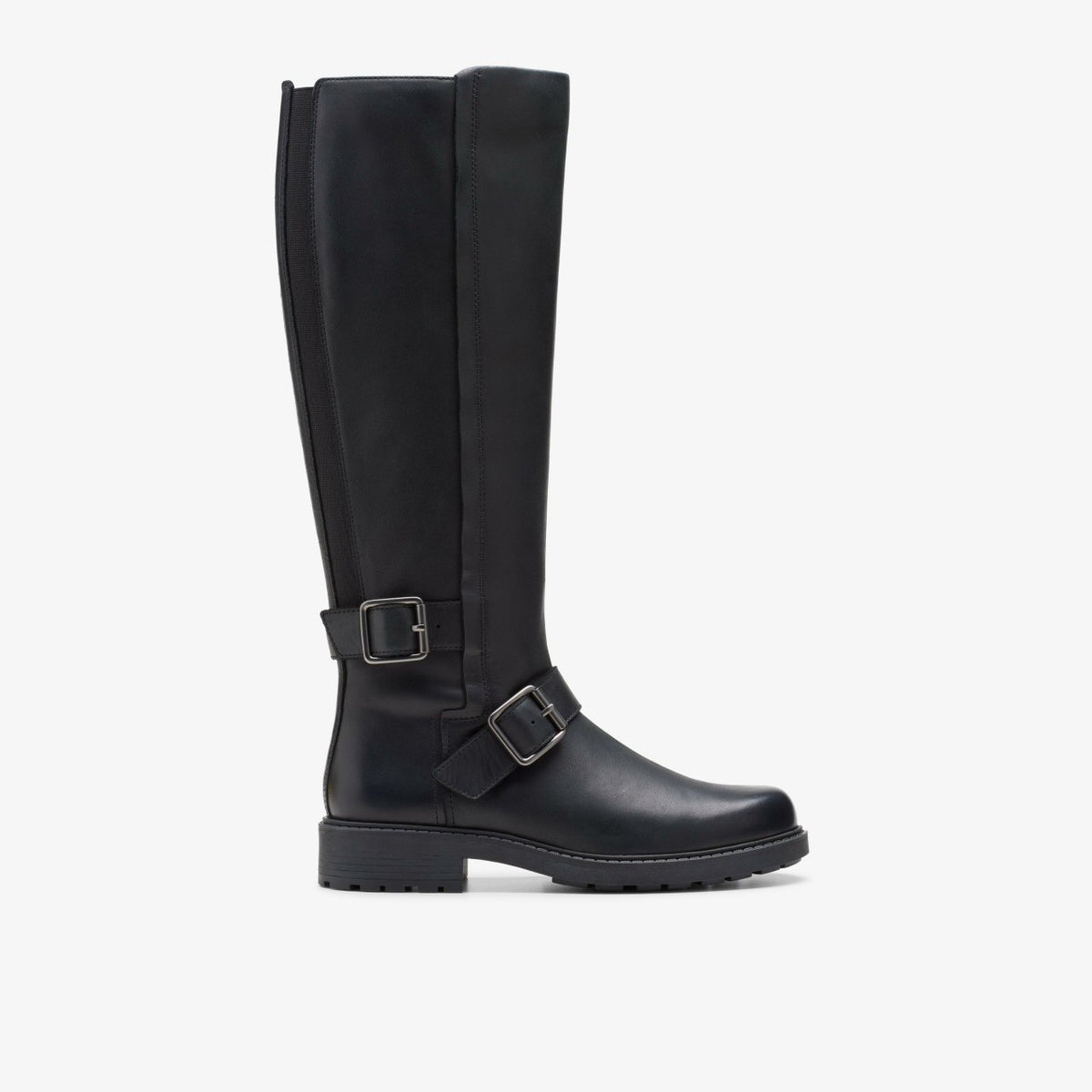 Orinoco2 Tall Black Leather | Clarks Onsale
