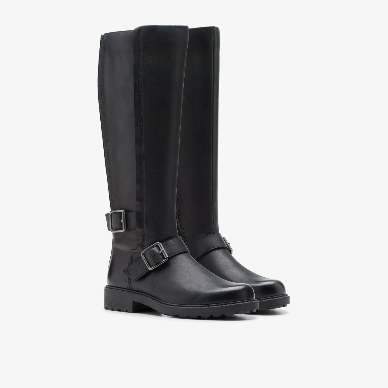 Orinoco2 Tall Black Leather | Clarks Onsale