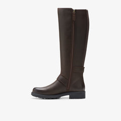 Orinoco 2 Tall Dark Brown Leather | Clarks US