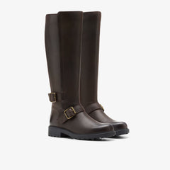 Orinoco 2 Tall Dark Brown Leather | Clarks US