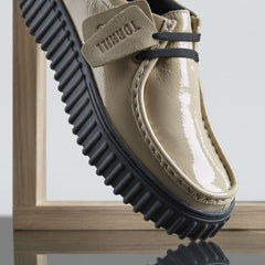 Torhill Bee Beige Patent | Clarks Discount